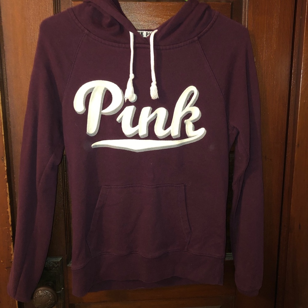 PINK maroon sweatshirt